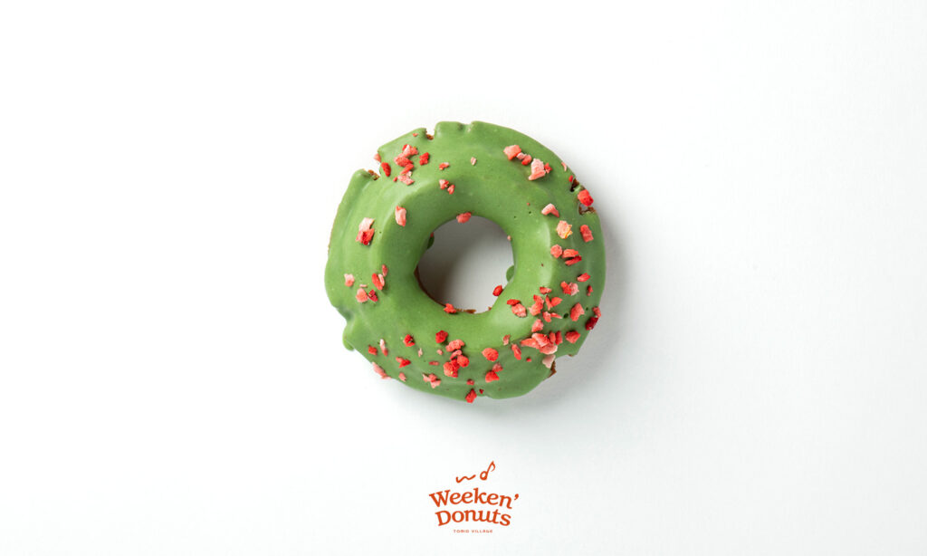 抹茶＆イチゴファッション